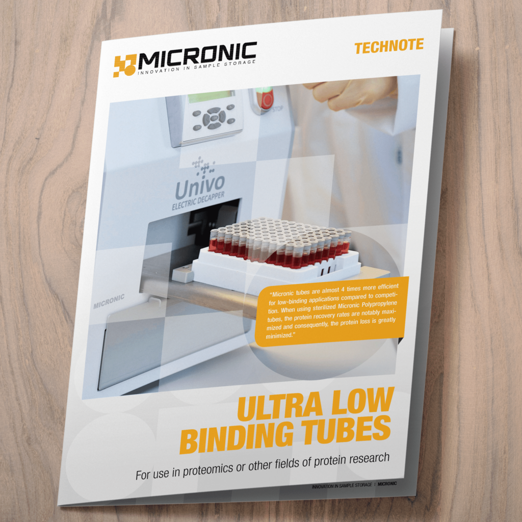 Ultra Low Binding Tubes NBS Scientific DE